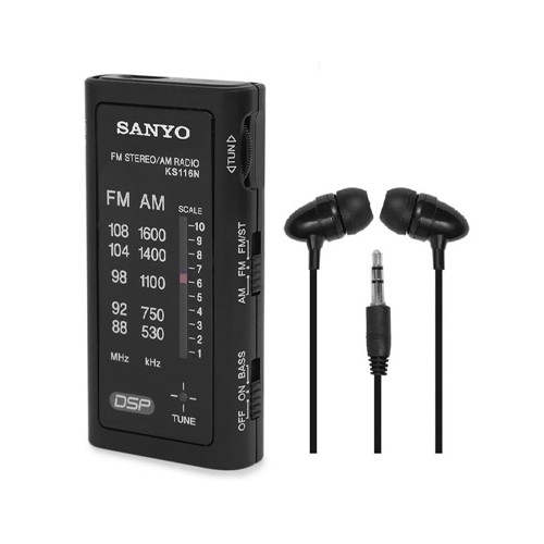 RADIO SANYO KS116 NEGRO